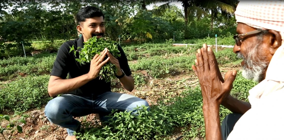 Coimbatore Techie Sells 40 Varieties of Native Leafy Greens